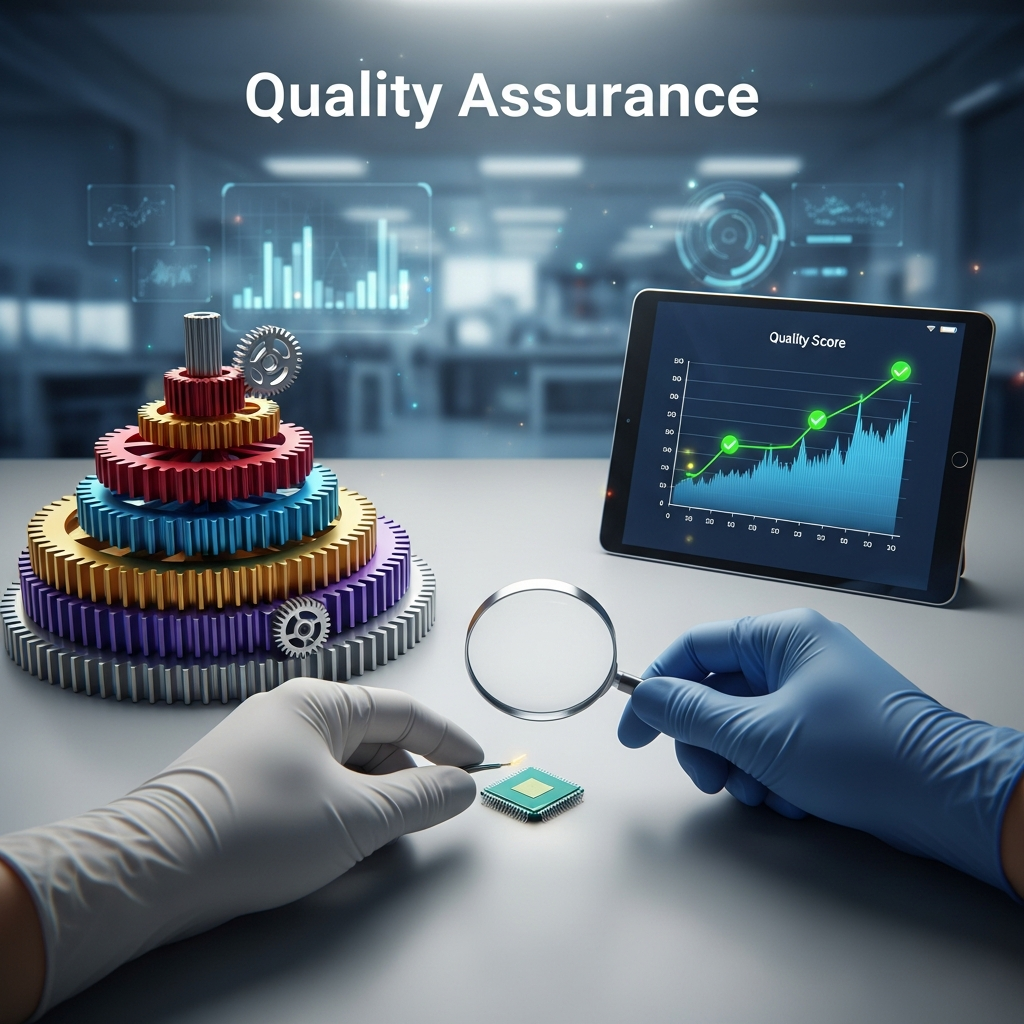 Symbol für geprüfte und freigegebene Datenqualität